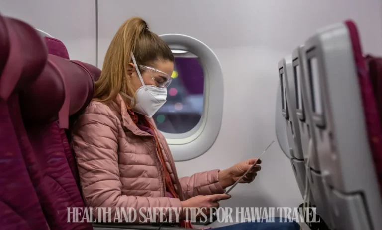 What health and safety tips when traveling to Hawaii?