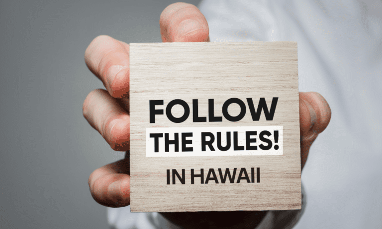 What are some unwritten rules to know before going to Hawaii?